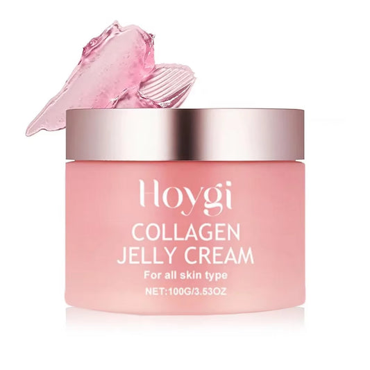 100G Collagen Jelly Cream Anti-Ageing Face Care Anti-Wrinkle Hydrates Softens Skin Collagen Long-Lasting Moisture Tightens Skin