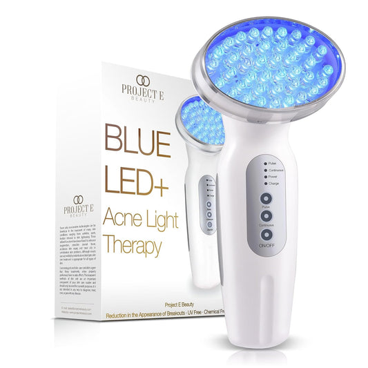 Blue LED+ Acne Light Therapy by  | Anti-Acne Skincare | Reduce Dark Spots & Scars | Calm Inflammation & Sensitive Skin | Remove Blemishes | for Skin Rashes & Oily Skin